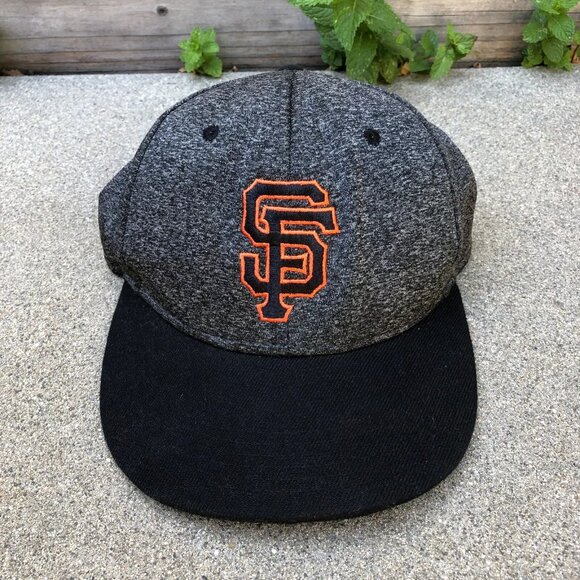 San Francisco Giants Snapback Hat Men's Grey SF Adjustable Cap MLB - Picture 1 of 5